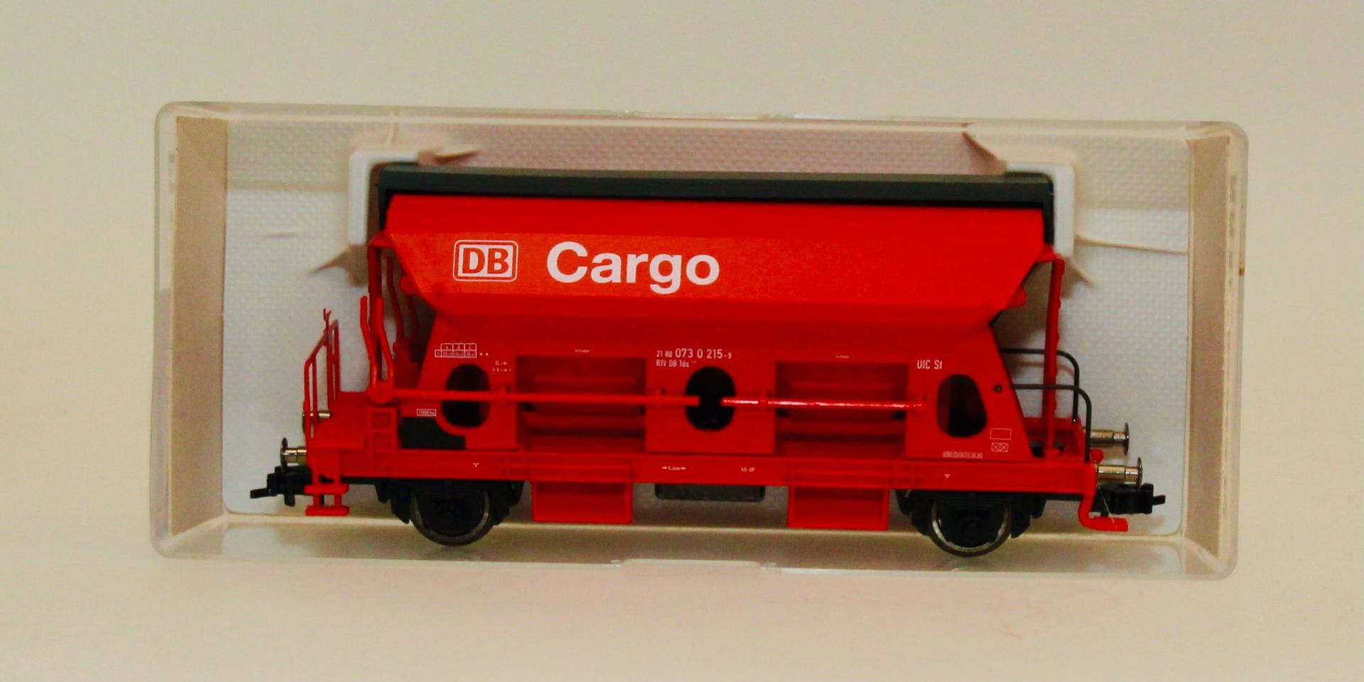 Fleischmann 5515 - Fleischmann - Selbstentladewagen DB Cargo Ep.V verkehrsrot H0/GL